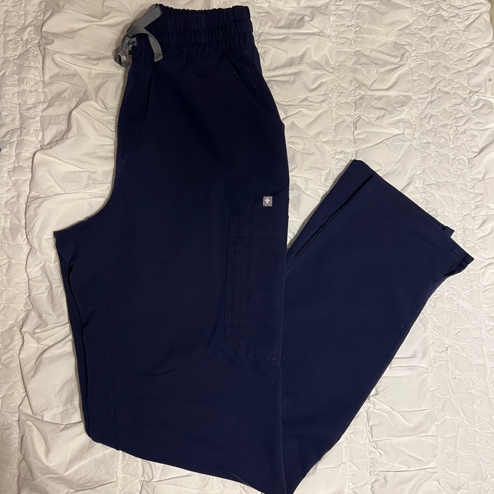 Figs Navy Blue YOLA scrub bottoms